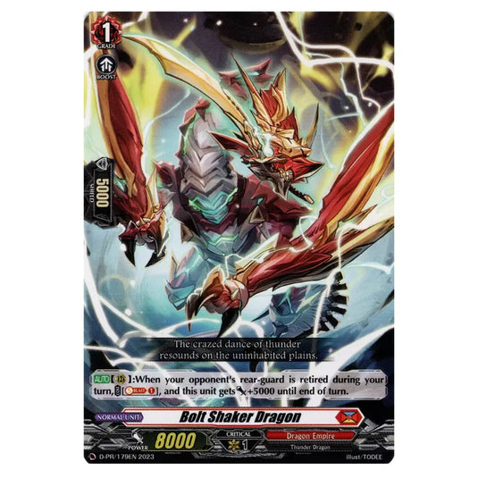 Cardfight!! Vanguard - Promo - Bolt Shaker Dragon (PR) D-PR/179EN