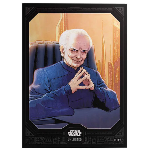 Gamegenic - Star Wars Unlimited - Premium Art Sleeves - Chancellor Palpatine