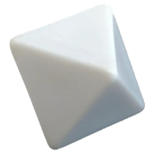 Chessex - 16mm D8 - Blank White