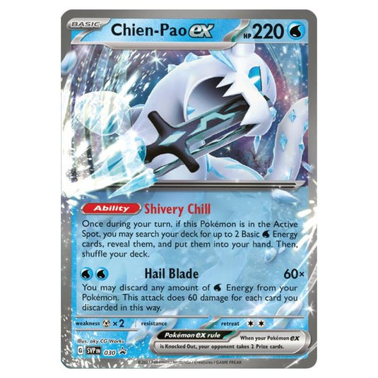 Pokemon - SV Black Star Promos - Chien-Pao ex SVP 030