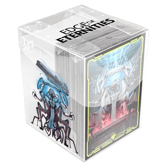 Ultra Pro - Magic The Gathering - Edge of Eternities - 100ct Sleeves and Clear Deck Box - Counter Intelligence