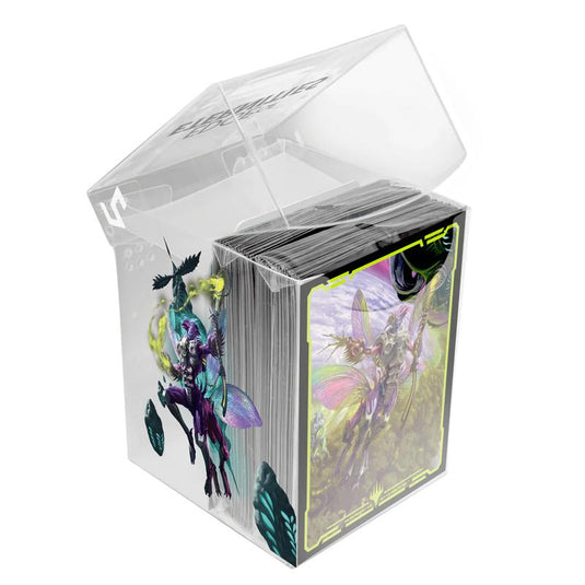 Ultra Pro - Magic The Gathering - Edge of Eternities - 100ct Sleeves and Clear Deck Box - World Shaper