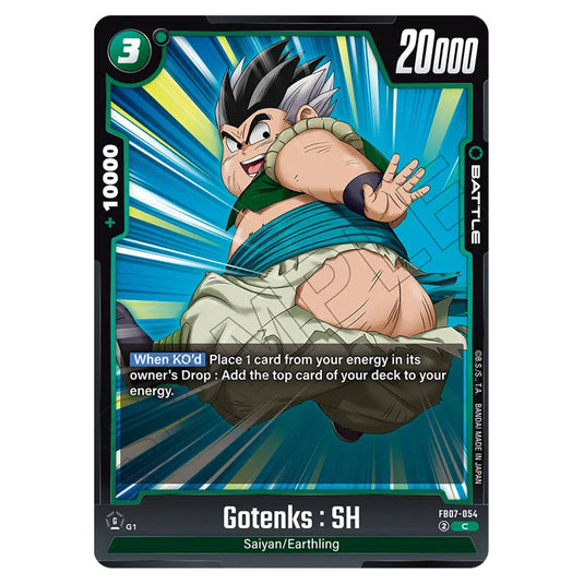 Gotenks : SH FB07-054 card from the Dragon Ball Super Card Game Fusion World set FB07 - Wish for Shenron