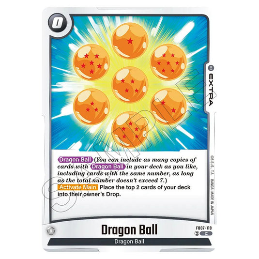 Dragon Ball FB07-119 card from the Dragon Ball Super Card Game Fusion World set FB07 - Wish for Shenron