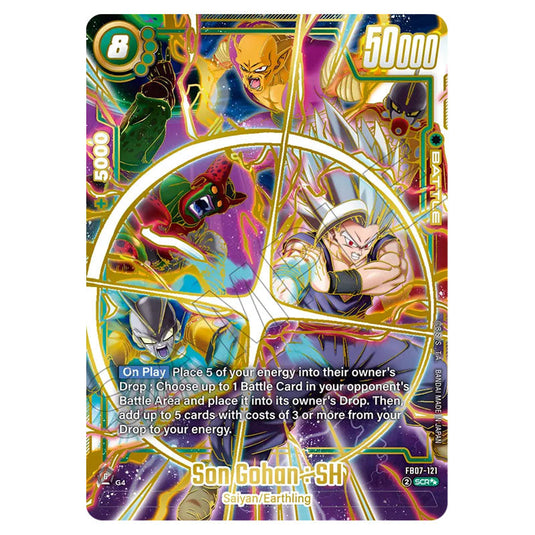 Son Gohan : SH FB07-121b card from the Dragon Ball Super Card Game Fusion World set FB07 - Wish for Shenron