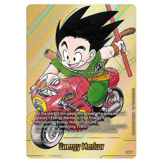 Energy Marker E-46 card from the Dragon Ball Super Card Game Fusion World set FB07 - Wish for Shenron