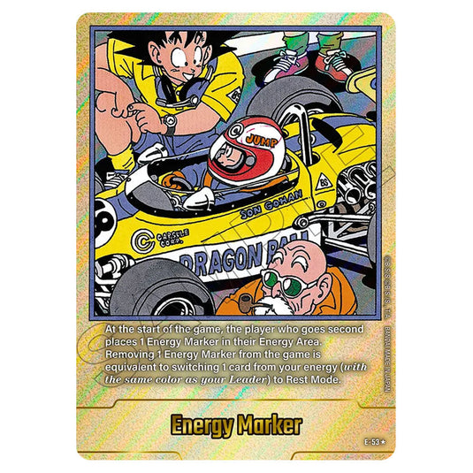 Energy Marker E-53 card from the Dragon Ball Super Card Game Fusion World set FB07 - Wish for Shenron