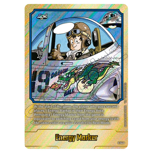 Energy Marker E-54 card from the Dragon Ball Super Card Game Fusion World set FB07 - Wish for Shenron