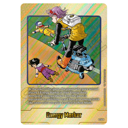 Energy Marker E-56 card from the Dragon Ball Super Card Game Fusion World set FB07 - Wish for Shenron