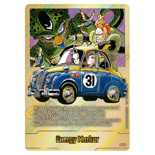 Energy Marker E-61 card from the Dragon Ball Super Card Game Fusion World set FB07 - Wish for Shenron