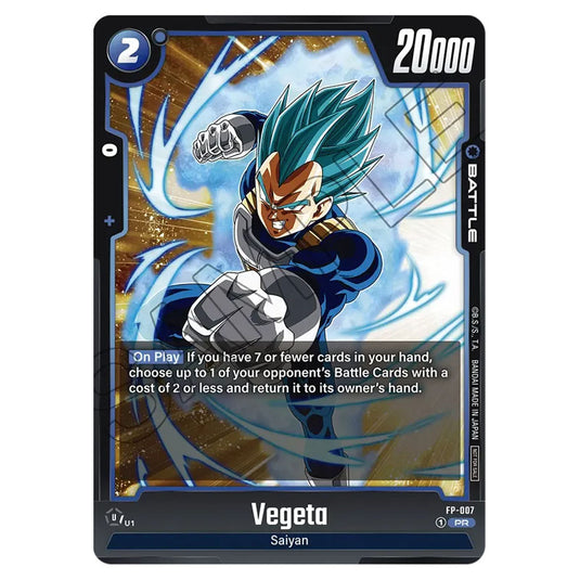 Dragon Ball Super - Fusion World - Vegeta - FP-007 (Promo)