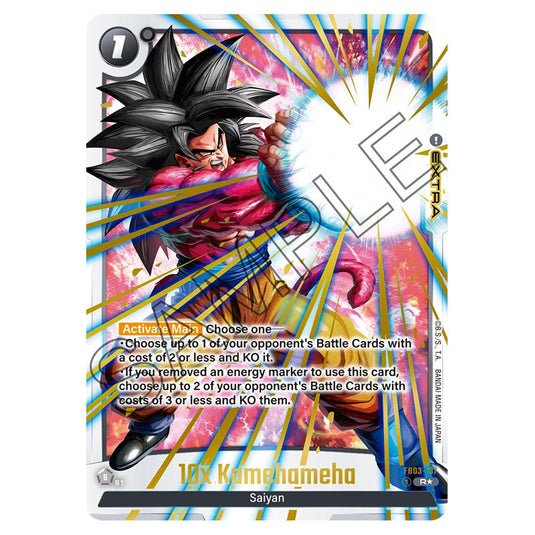 10x Kamehameha FB03-137 (FB04) card from the Dragon Ball Super Card Game Fusion World set FB04 - Ultra Limit