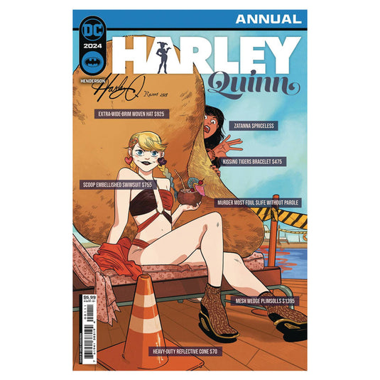 Harley Quinn 2024 Annual - Issue 1 Os Cover A Erica Henderson