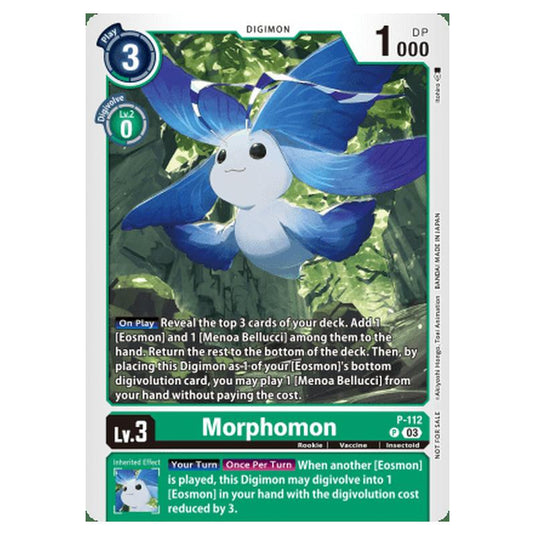 Digimon Card Game - Morphomon - (Promo) - P-112