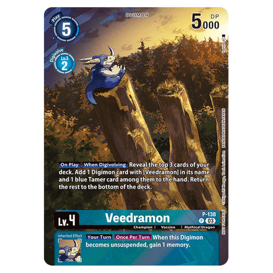 Digimon Card Game - Veedramon - (Promo) - P-138