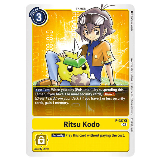 Digimon Card Game - Promo - Ritsu Kodo - P-087