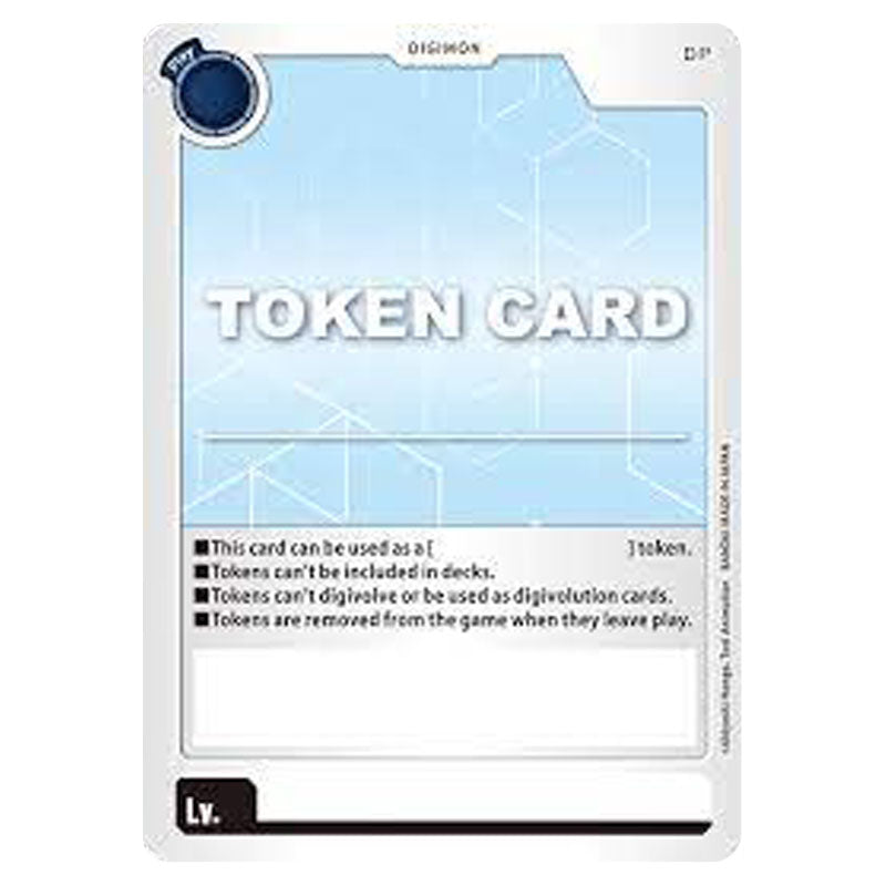Digimon Token Digimon Card Game - EX-07: Extra Booster Digimon Liberator - Token Car