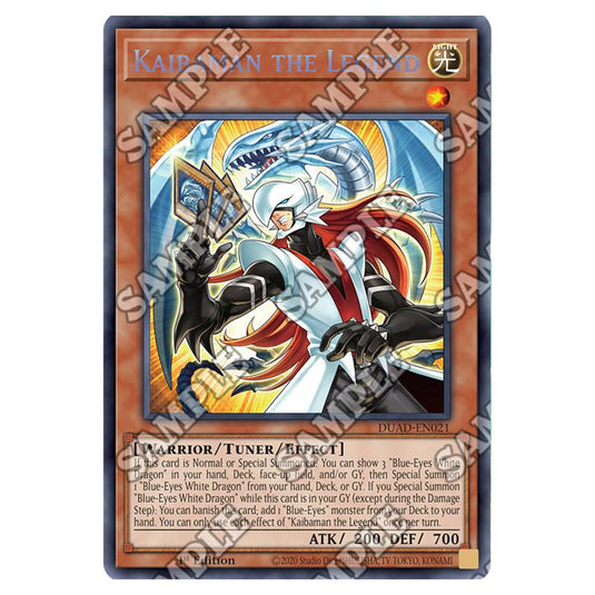 Kaibaman the Legend DUAD-EN021 card from the Yu-Gi-Oh! set Duelist’s Advance
