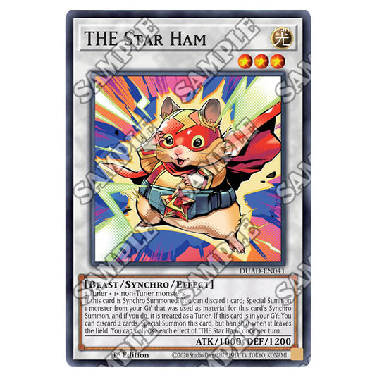 THE Star Ham DUAD-EN041 card from the Yu-Gi-Oh! set Duelist’s Advance