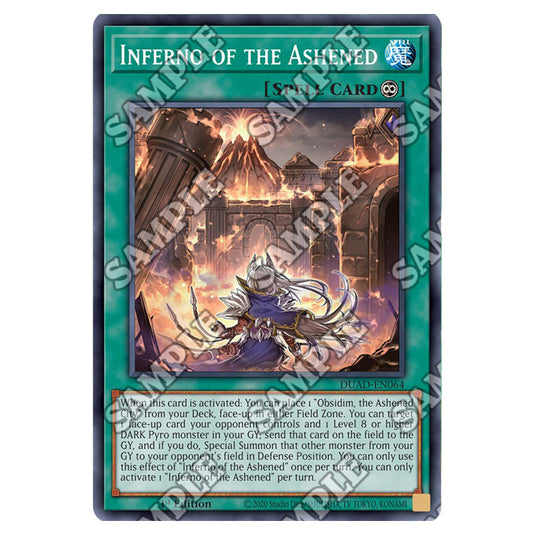 Yu-Gi-Oh! - Duelist's Advance - Inferno of the Ashened (Common) DUAD-E Yu-Gi-Oh! - Duelist's Advance - Inferno of the Ashened (Common) DUAD-E