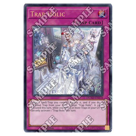 Trap Holic DUAD-EN078 card from the Yu-Gi-Oh! set Duelist’s Advance