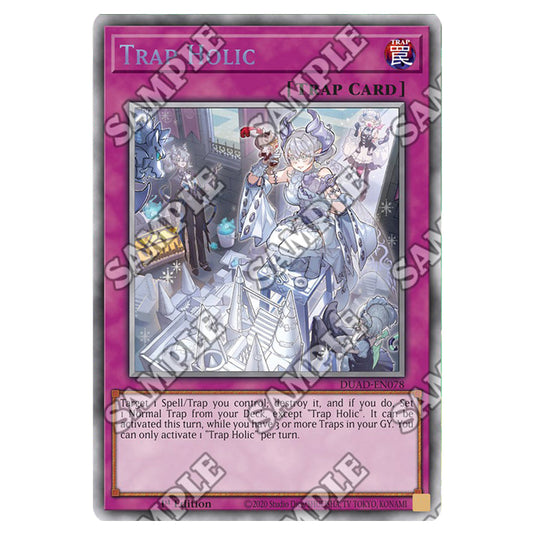 Trap Holic DUAD-EN078A card from the Yu-Gi-Oh! set Duelist’s Advance