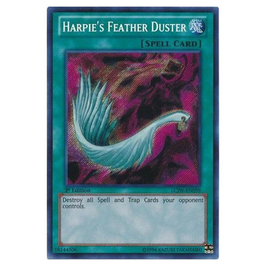Yu-Gi-Oh! - Legendary Collection 4 - Joey's World Mega Pack - Harpie's Feather Duster (Secret Rare) LCJW-EN099