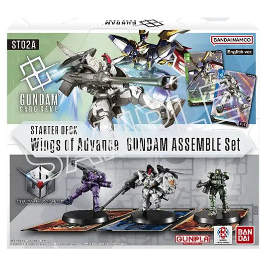 Gundam Card Game - Wings of Advance ST02A - Gundam Assemble Starter Deck