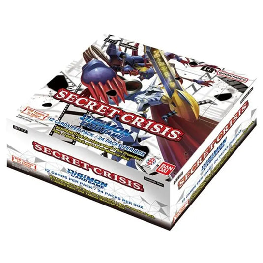 Digimon Card Game - BT17 - Secret Crisis - Booster Box (24 Packs)