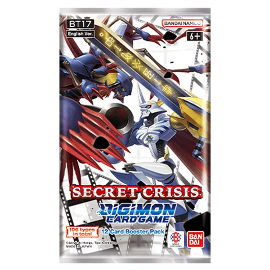 Digimon Card Game - BT17 - Secret Crisis - Booster Box (24 Packs)