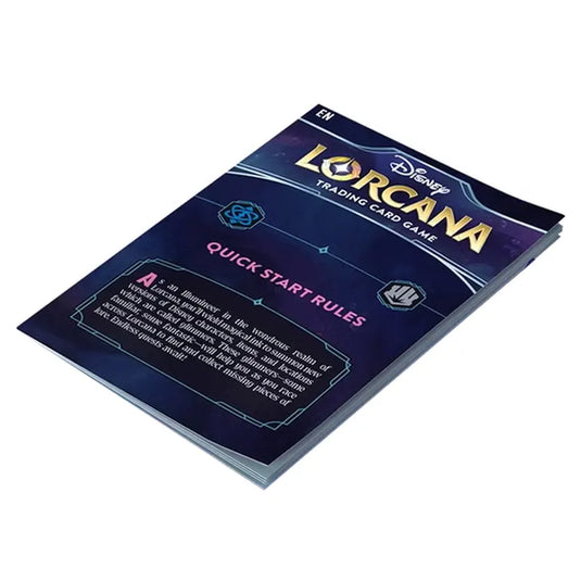 Disney Lorcana - Trading Card Game - Quick Start Rules