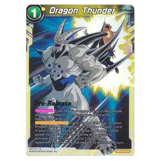 Dragon Ball Super - B12 - Vicious Rejuvenation - Pre-release - Dragon Thunder - BT12-120