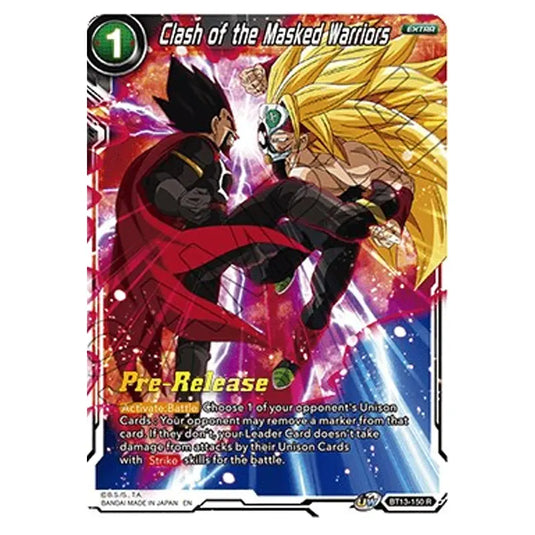 Dragon Ball Super - B13 - Supreme Rivalry - Pre-release - Clash of the Masked Warriors - BT13-150