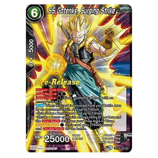 Dragon Ball Super - B13 - Supreme Rivalry - Pre-release - SS Gotenks, Surging Strike - BT13-133