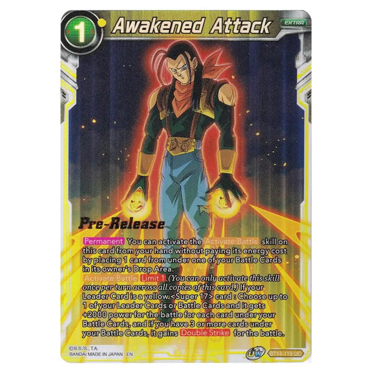 Dragon Ball Super - B14 - Cross Spirits - Pre-release - Awakened Attack - BT14-119