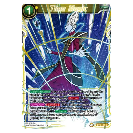Dragon Ball Super - MB01 - Mythic Booster - Time Magic - BT5-101 (Foil) - Gold Stamped