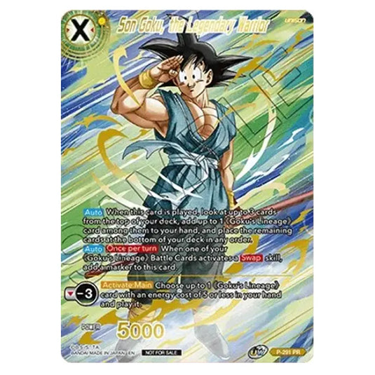 Dragon Ball Super - Son Goku, the Legendary Warrior - P-291 PR