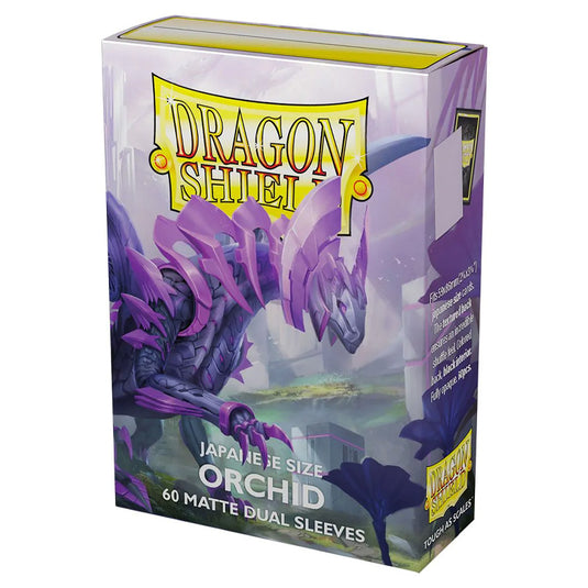 Dragon Shield - Japanese Dual Matte Sleeves - Orchid - (60 Sleeves)