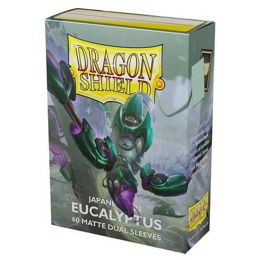 Dragon Shield - Japanese Dual Matte Sleeves - Eucalyptus - (60 Sleeves)