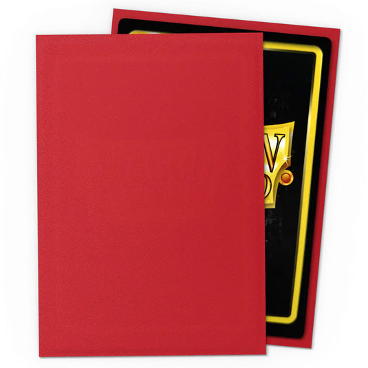 Dragon Shield - Japanese Matte Sleeves - Crimson (60 Sleeves)