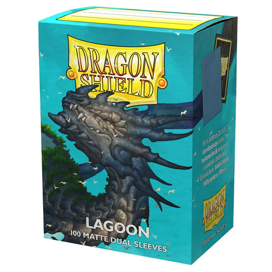 Dragon Shield - Standard Dual Matte Sleeves - Lagoon - (100 Sleeves)
