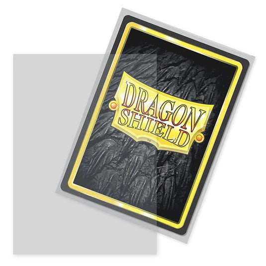 Dragon Shield - Standard Size - Outer Sleeves - Matte Clear (100 Sleeves)