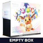 Pokemon - Scarlet & Violet - Prismatic Evolutions - Empty Elite Trainer - Storage Box