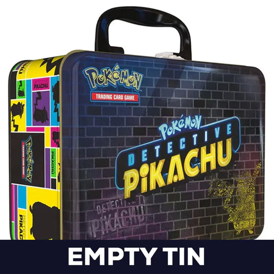 (Empty) Detective Pikachu - Collectors Chest Tin