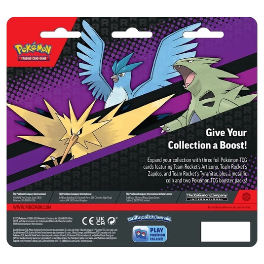 Pokemon - Enhanced 2 Pack Blister - Team Rocket's Articuno, Team Rocket's Zapdos & Team Rocket's Tyranitar