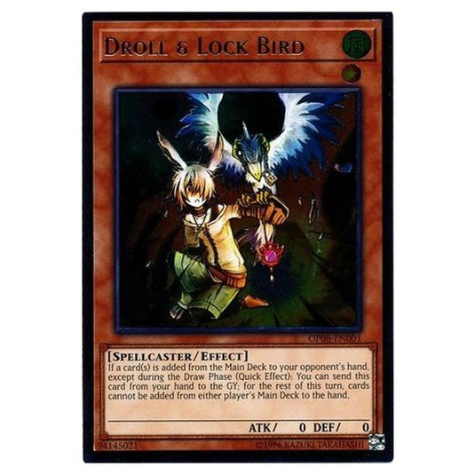 Yu-Gi-Oh! - OTS Tournament Pack 8 - Droll & Lock Bird (Ultimate Rare) OP08-EN001