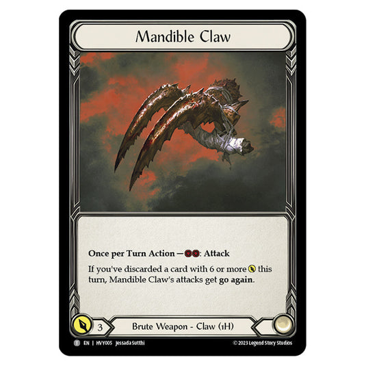 Flesh & Blood - Heavy Hitters - Mandible Claw - HVY005