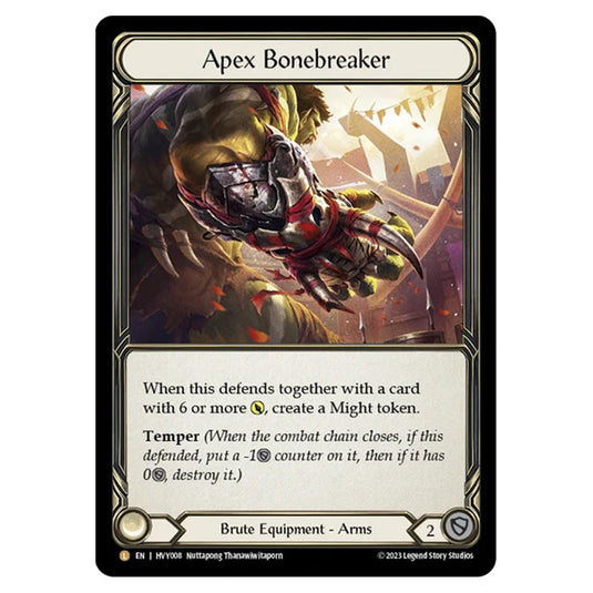 Flesh & Blood - Heavy Hitters - Apex Bonebreaker (Cold Foil) - HVY008-CF