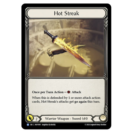 Flesh & Blood - Heavy Hitters - Hot Streak (Cold Foil) - HVY095-CF