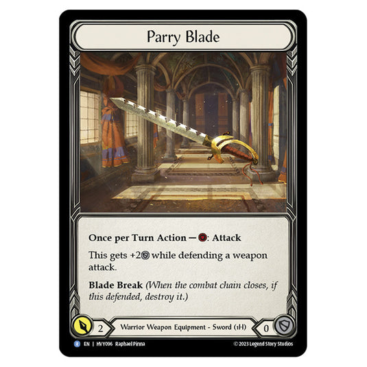 Flesh & Blood - Heavy Hitters - Parry Blade (Cold Foil) - HVY096-CF